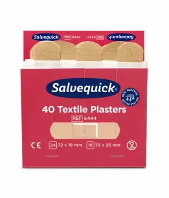 Pansements textile Salvequick Cederroth