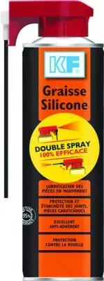 Graisse silicone 500 double spray - CRC