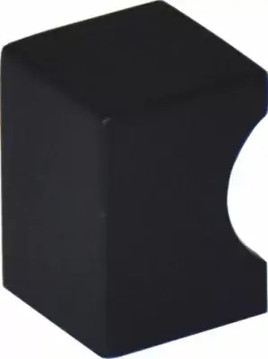 Bouton de meuble carré Inox noir – EUROWALE