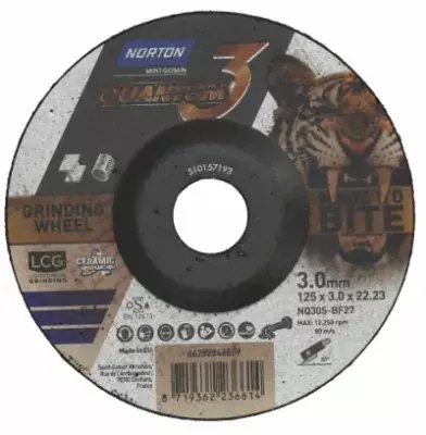 Disque à meuler Comfort Quantum 3 Norton