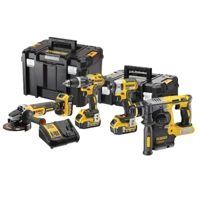 Kit 4 outils XR 18V 5Ah Li-Ion Brushless | DEWALT