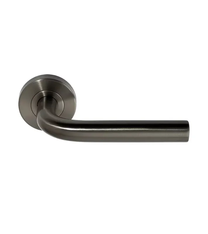 Poignée de porte Noblesse anthracite PVD, Grade 3 usage intensif
