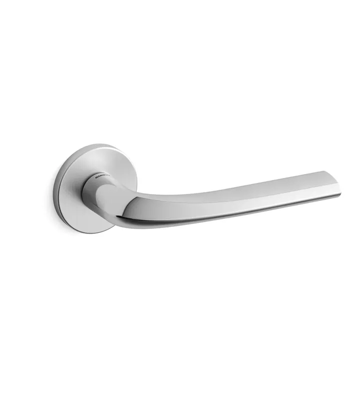Poignées de porte chrome poli Mandelli Filo